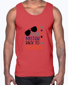 little mister back to school 490#- general school- Cotton Tank