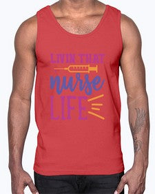 livin that nurse life Style Style 1059#- nurse- Cotton Tank