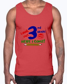 look out third grade 510#- third grade- Cotton Tank