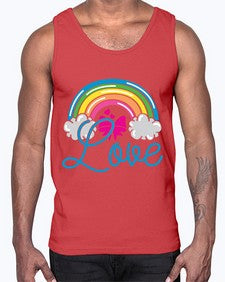love 276#- unicorn- Cotton Tank