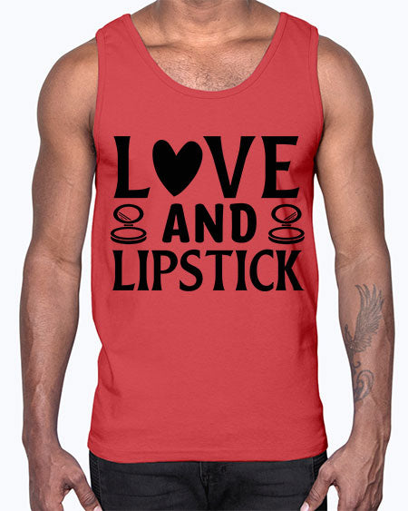love and lipstick 14#-makeup Cotton Tank