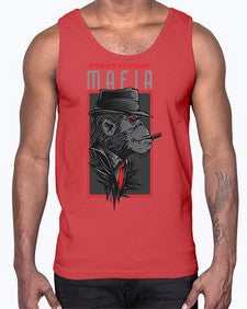 mafia monkey 752#- art pop art- Cotton Tank