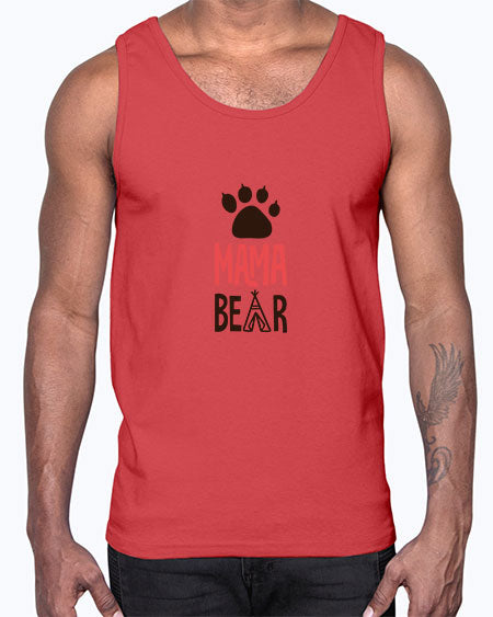 mama bear png 187#- bears - animals- Cotton Tank