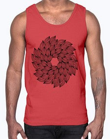 mandala 815#- mandala- Cotton Tank