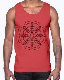 mandala 828#- mandala- Cotton Tank