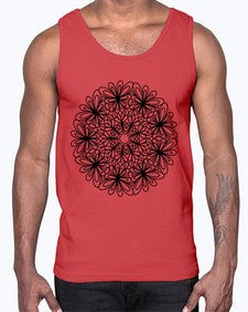 mandala 881#- mandala- Cotton Tank