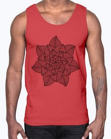 mandala 904#- mandala- Cotton Tank