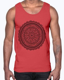 mandala 905#- mandala- Cotton Tank