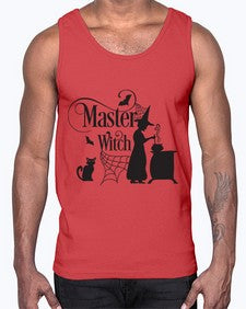 master witch 33#- witch- Cotton Tank