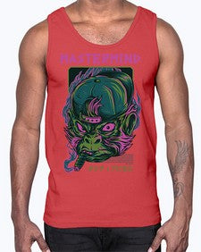 mastermind monkey 925#- art pop art- Cotton Tank