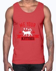 me your kitties Style 68#- cats- Cotton Tank