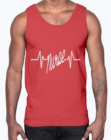 nurse heartbeat 1156#- nurse- Cotton Tank