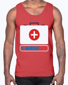 nurse life 1168#- nurse- Cotton Tank
