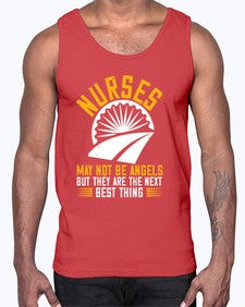 nurses may not be angels Style 1248#- nurse- Cotton Tank