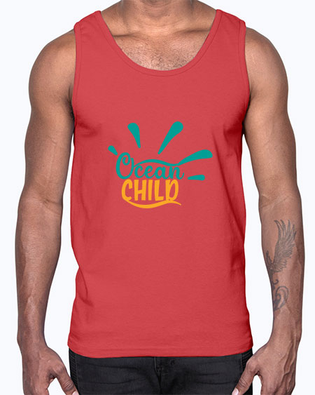 ocean child Style 88#- summer- Cotton Tank