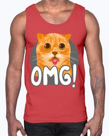 omg 968#- art pop art- Cotton Tank