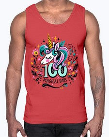 one hundred Day Magical 562#- one hundred days- Cotton Tank