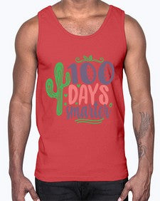 one hundred days smarterr 580#- one hundred days- Cotton Tank
