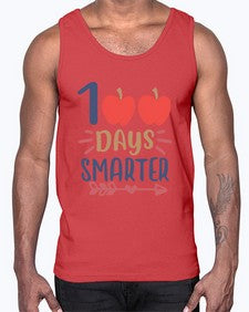 one hundred days smarterrr 582#- one hundred days- Cotton Tank