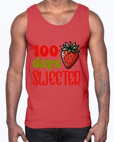 one hundred days sweeter 585#- one hundred days- Cotton Tank