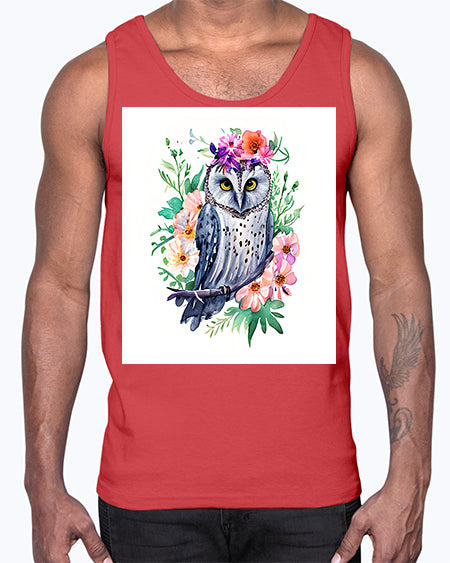 owl 16#- owl- Cotton Tank
