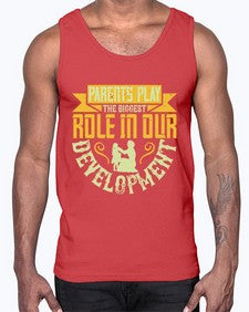 parents play the biggest role in our development 534#- parents day- Cotton Tank
