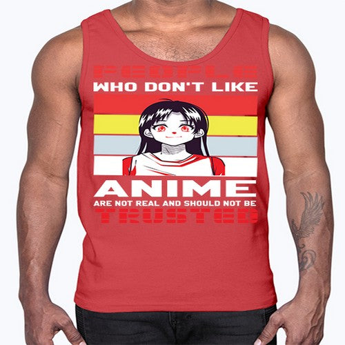 people who dont like anime are not to be trusted273#- anime- Cotton Tank