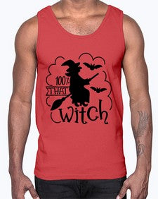 percent that witch 55#- witch- Cotton Tank