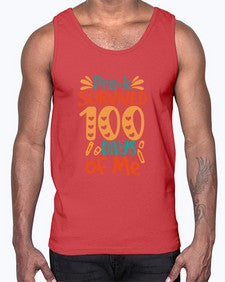 prek survived one hundred days of me 663#- one hundred days- Cotton Tank