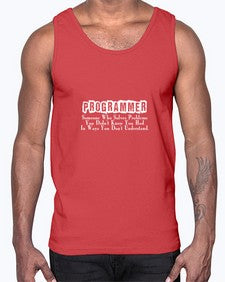 programmer some one who 1#- computer- Cotton Tank