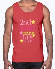 second grade life 825#- second grade- Cotton Tank