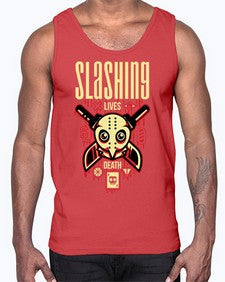 slashing party 1071#- art pop art- Cotton Tank