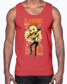 slashing party eeh 1072#- art pop art- Cotton Tank
