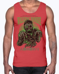 source walking zombie 1103#- art pop art- Cotton Tank