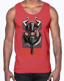 strongknighttshirtdesign 1137#- art pop art- Cotton Tank