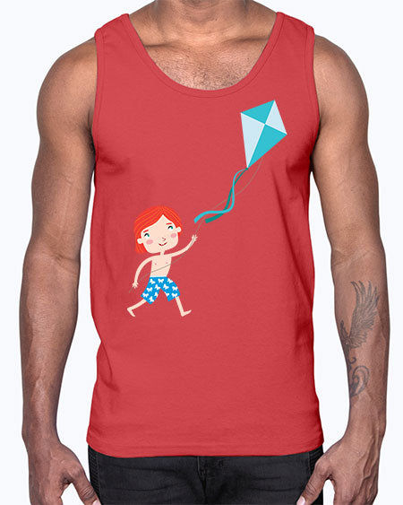 summer characters 68#- summer- Cotton Tank