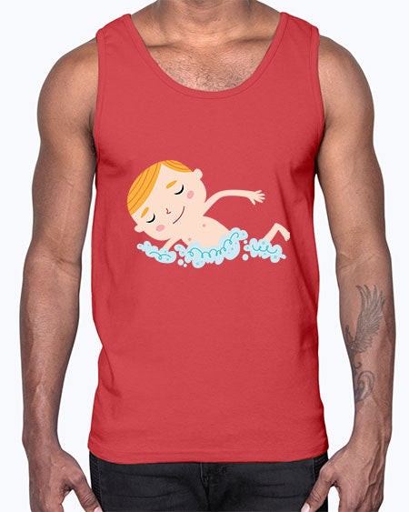 summer characters 72#- summer- Cotton Tank