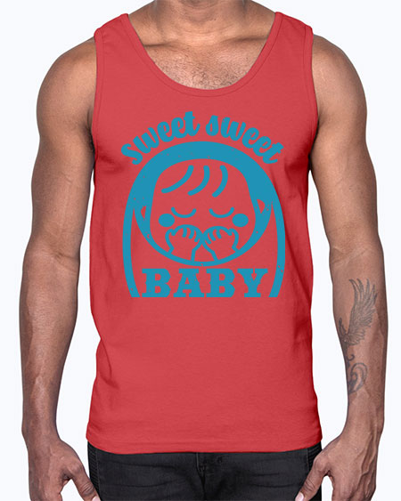 sweet sweet baby Style 216#- baby shower- Cotton Tank