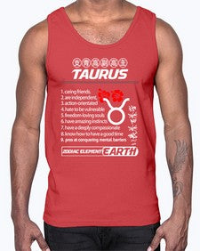 taurus 518#- taurus- Cotton Tank