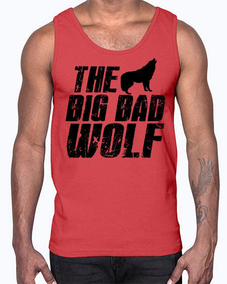 the big bad wolf- wolf- Cotton Tank