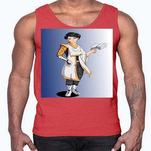 the book master 58#- anime- Cotton Tank