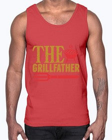 the grill father 417#- bbq- Cotton Tank