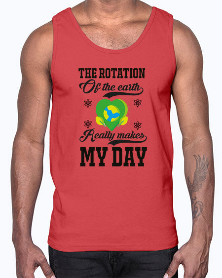 the rotation of the earth really makes my day 13#- nature- Cotton Tank