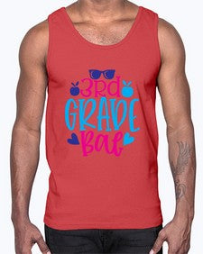 third grade bae 949#- third grade- Cotton Tank