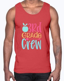 third grade crew 951#- third grade- Cotton Tank
