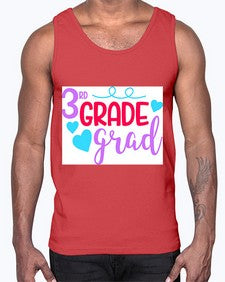 thirdgradegrad 982#- third grade- Cotton Tank