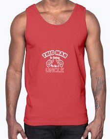 this man is going to be a unclep 639#- uncle- Cotton Tank