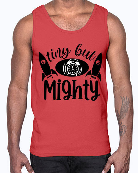 tiny but mighty 464#- baby- Cotton Tank