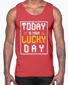 today is your lucky day 1661#- beer- Cotton Tank