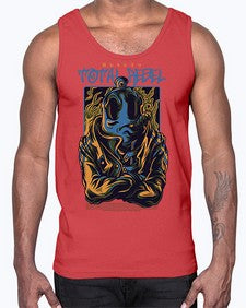 total rebel drdyg 1183#- art pop art- Cotton Tank